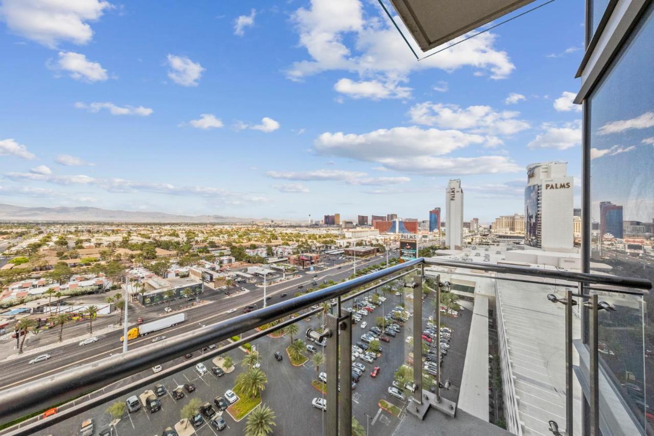 Huge Modern Luxury 17 Floor Panoramic Corner Suite With Open Balcony Λας Βέγκας Εξωτερικό φωτογραφία